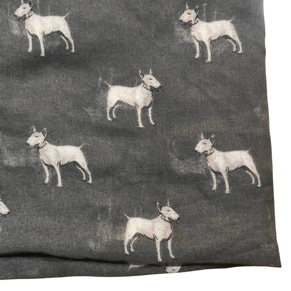 Women's Dog Lover Scarf Light Weight 100% Polyester Infinity Scarf